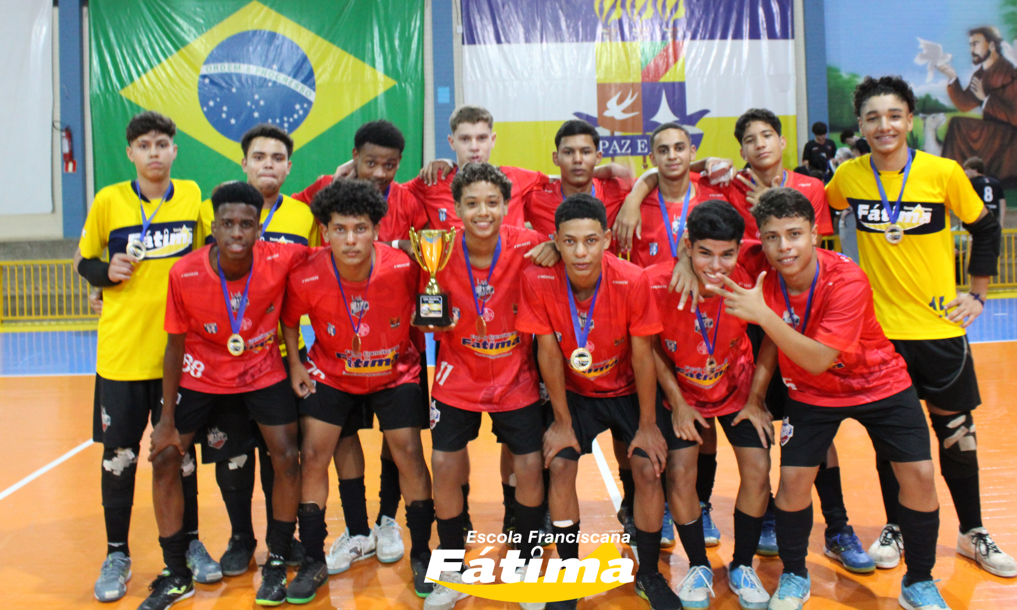 futsal do Fátima conquista o título da Liga das Escolas.