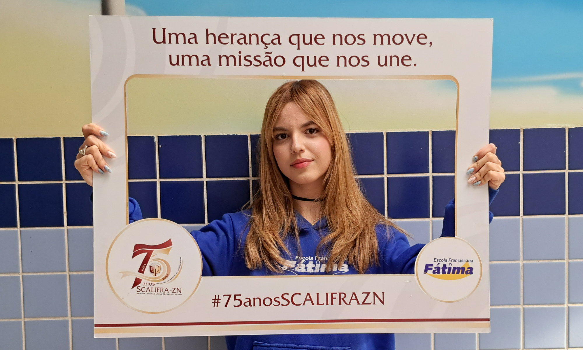 SCALIFRA-ZN CELEBRA 75 ANOS DE ATUAÇÃO NA EDUCAÇÃO.