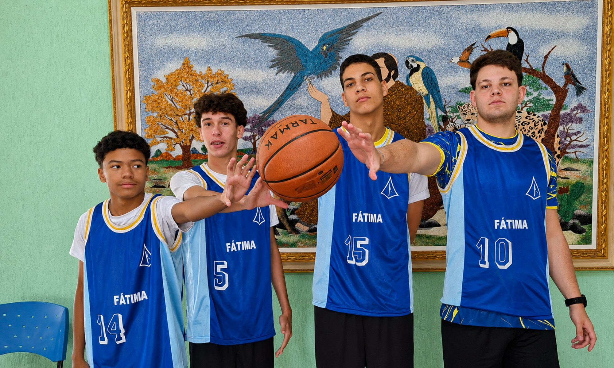 Do Fátima para a FIBA.