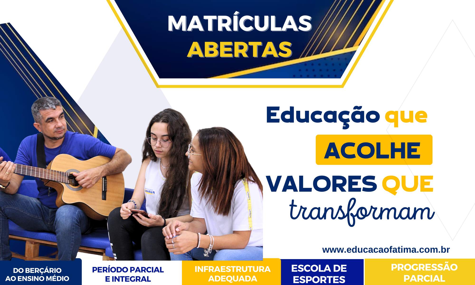 Faça Parte da Família Escola Fátima!